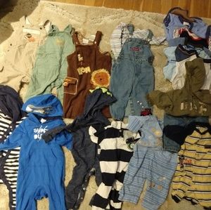 Baby boys cloths bundle size 6m/9m